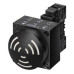 Акустичний індикатор безперервного звучання Schrack MSA1000F 230В AC/DC IP65 24кГц у зборі