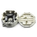Коробка розподільча Р-1 80x80х40 з клемами кругла Фаберпласт IP 41 ( 013 ) Коробка розподільча Р-1 80x80х40 з клемами кругла Фаберпласт IP 41 ( 013 )