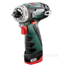 Акумуляторний безударний дриль-шуруповерт Metabo PowerMaxx BS Basic 12В 2x2,0Аг з набором аксесуарів 41шт (600080710) Акумуляторний безударний дриль-шуруповерт Metabo PowerMaxx BS Basic 12В 2x2,0Аг з набором аксесуарів 41шт (600080710)
