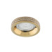 Точковий світильник Azzardo AZ1459 Eva Round GU10 1x50W IP20 золотий