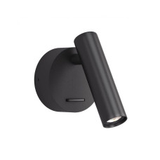 Бра, настінний світильник Kloodi WA-PIANO R110 3K BK LED 1x3W 120Lm IP20 чорний