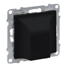 Вивід кабелю IP21 Legrand SUNO (чорний) 721442 Вивід кабелю IP21 Legrand SUNO (чорний) 721442
