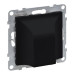 Вивід кабелю IP21 Legrand SUNO (чорний) 721442