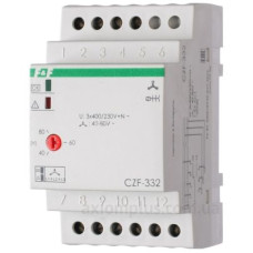Датчик втрати фази F&F CZF-332 3х400В+N 10А Датчик втрати фази F&F CZF-332 3х400В+N 10А