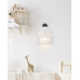 Бра, настінний світильник TK Lighting 5956 Calisto E27 1x15W IP20 білий