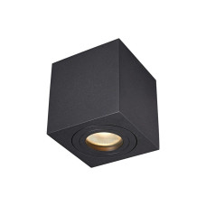 Точковий світильник Zuma Line ACGU10-161-N Quardip GU10 1x50W IP44 чорний (5905316608740) Точковий світильник Zuma Line ACGU10-161-N Quardip GU10 1x50W IP44 чорний (5905316608740)