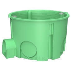 Монтажна коробка для суцільних стін Plank Electrotechnic BOXES MB001 (PLK5001500) типу МВ 65х45мм (салатова)