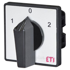 Кулачковий перемикач ETI 004773106 CS 32 51 U (1p «1-0-2» 32A) Кулачковий перемикач ETI 004773106 CS 32 51 U (1p «1-0-2» 32A)