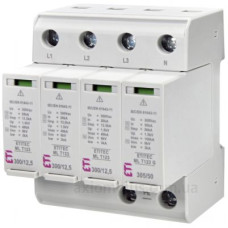 Обмежувач перенапруги ETITEC ML T123 300/12,5 3+1 4p TT (2440671)