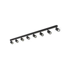 Світильник поворотний, спот TK Lighting 6179 Top GU10 8x10W IP20 чорний