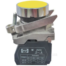 Кнопка Promfactor FP4-BA51 1NO жовта (FP4-BA51)