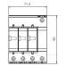 Обмежувач перенапруг OBO Bettermann (5093654) Тип I+II V50-B+C 3+NPE